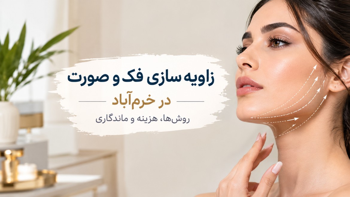 زاویه سازی فک و صورت در خرم‌آباد؛ روش‌ها و هزینه |